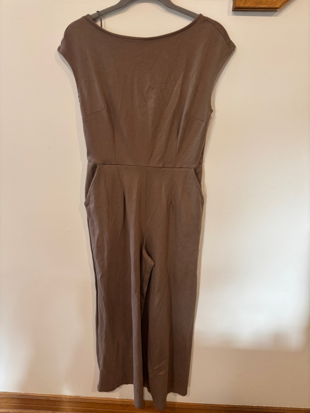 Old Navy Women’s Ponte-Knit Jumpsuit Sedimentary Color - Medium